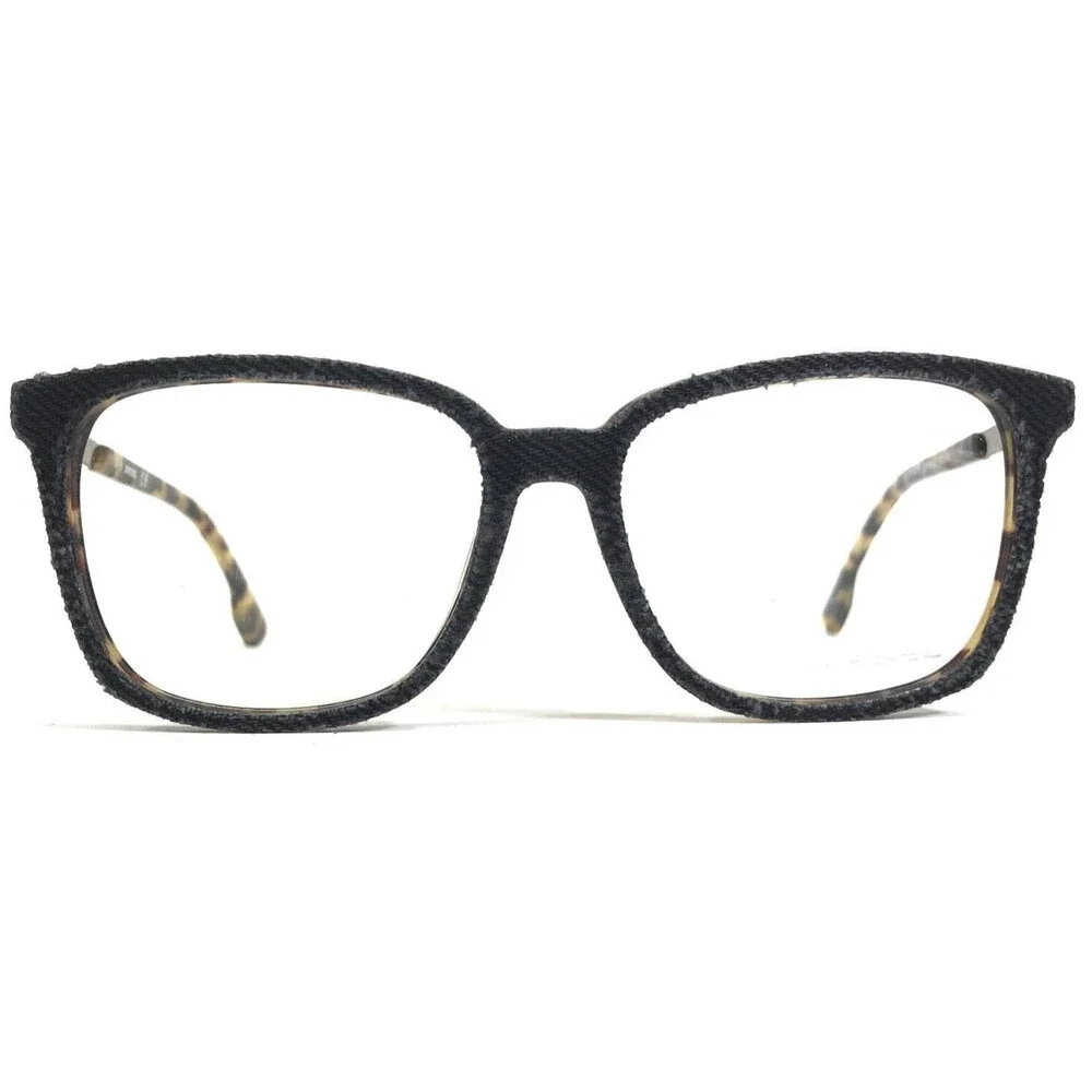 Diesel Eyeglasses Frames DL5116 col.053 Blue Denim Brown Tortoise 53-16-145